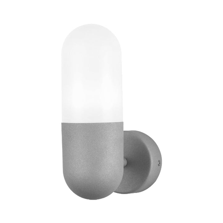 Metalen Wandlamp Postmodern 1 Licht Zwart/Grijs/Wit Wandgemonteerde Lamp voor Slaapkamer
