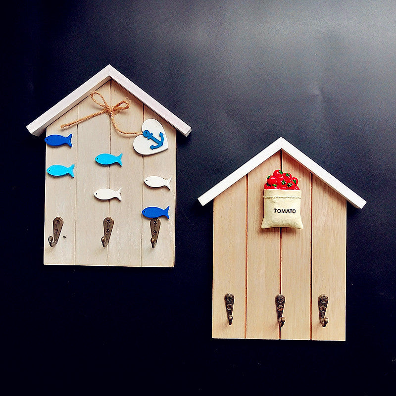 Rustieke Decoratieve Wandhaak Organizer
