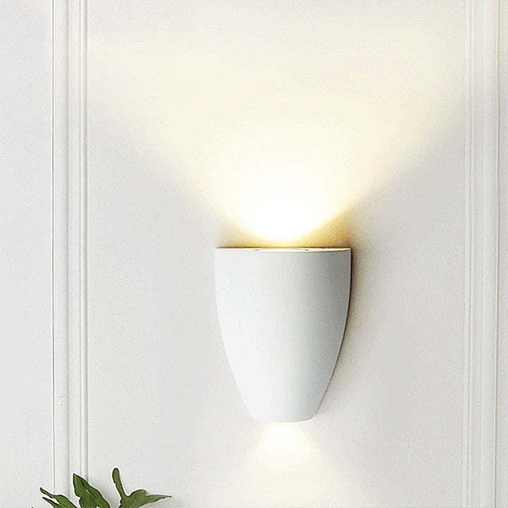 Bullet Vorm Wandmontage Licht Moderne Metaal Zwart/Grijs/Wit LED Op en Neer Wandlicht voor Trap