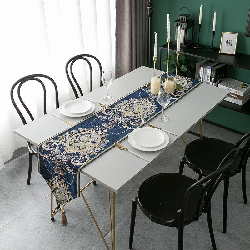 Elegante Geborduurde Tafel Runner