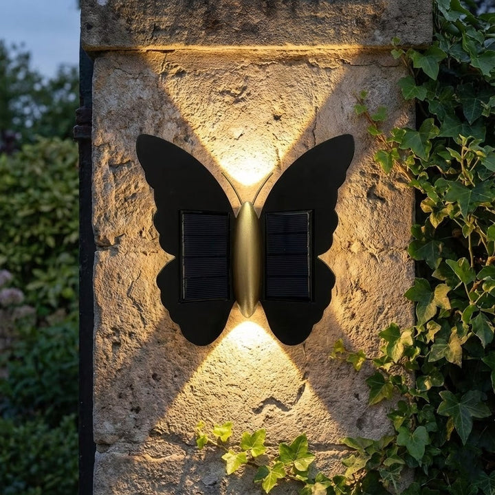 Butterfly Life Zonne-energie Buitenlamp