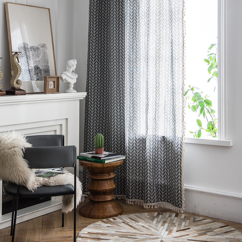 Decoratieve Translucente Raamgordijnen