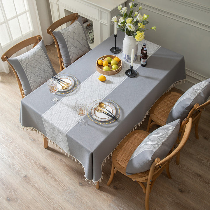 Elegante Geweven Tafelkleed