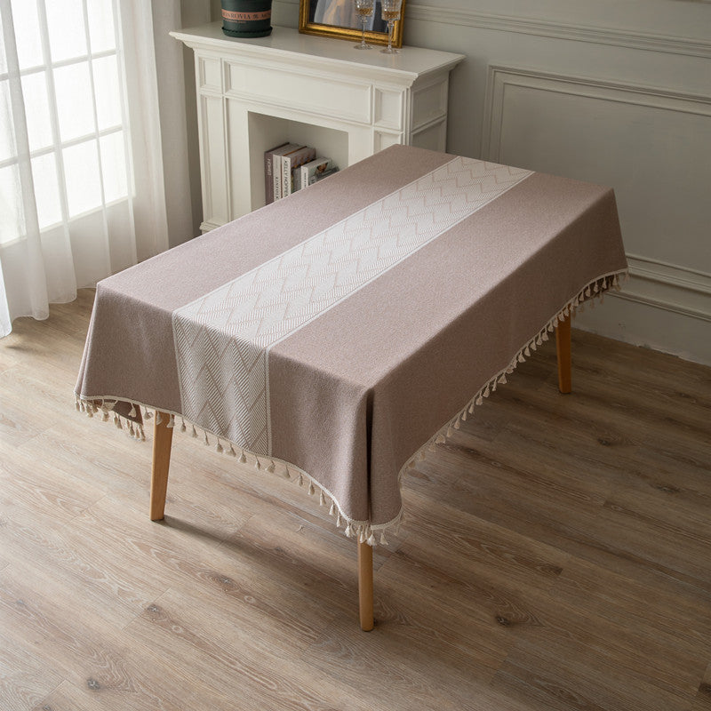 Elegante Geweven Tafelkleed