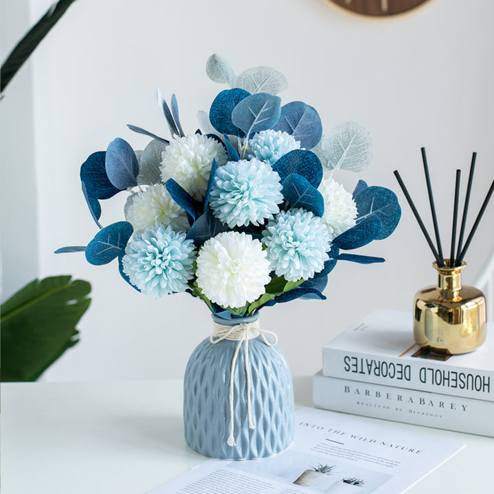 Getextureerde Keramische Decoratieve Vaasje
