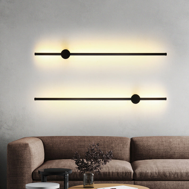 Draaibare Stick Wandlamp Verlichting Minimalistisch Metaal Nachtkastje LED Wandmontage Lamp