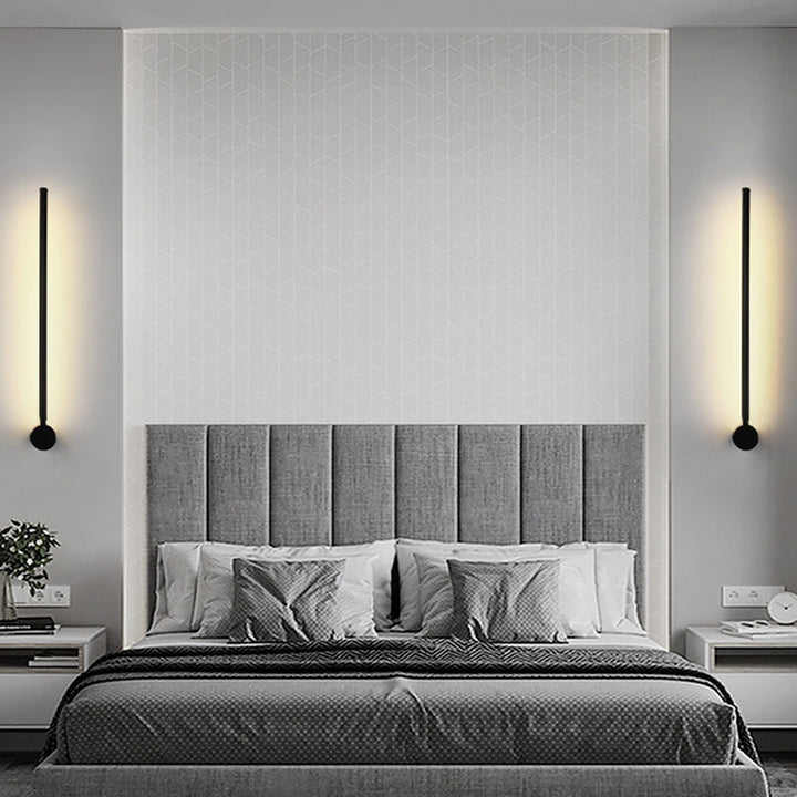 Draaibare Stick Wandlamp Verlichting Minimalistisch Metaal Nachtkastje LED Wandmontage Lamp