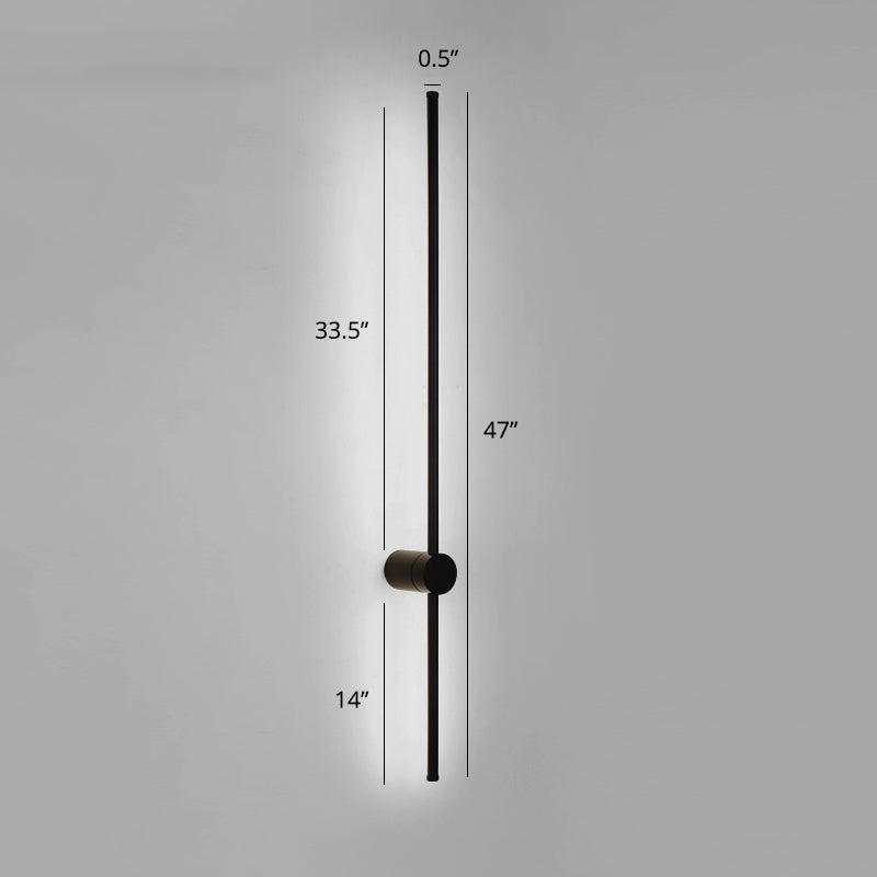 Draaibare Stick Wandlamp Verlichting Minimalistisch Metaal Nachtkastje LED Wandmontage Lamp