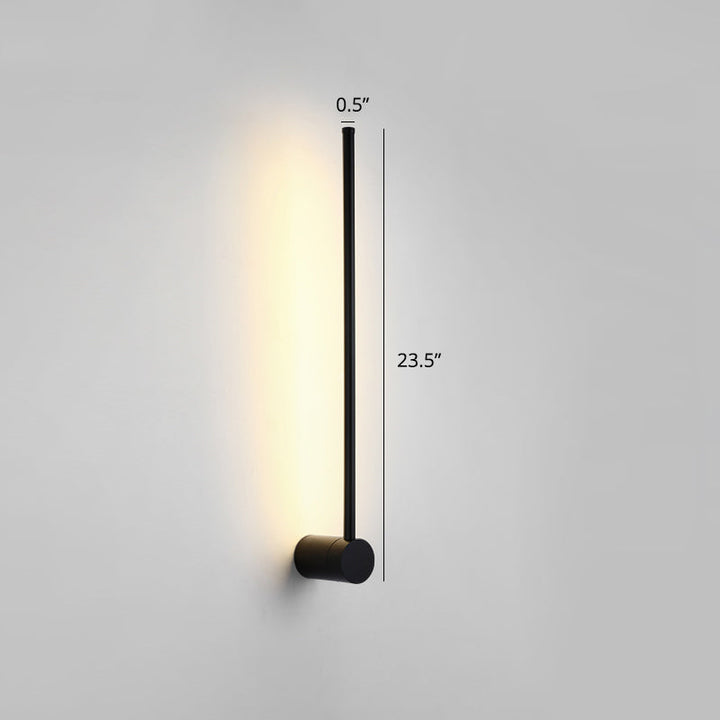 Draaibare Stick Wandlamp Verlichting Minimalistisch Metaal Nachtkastje LED Wandmontage Lamp