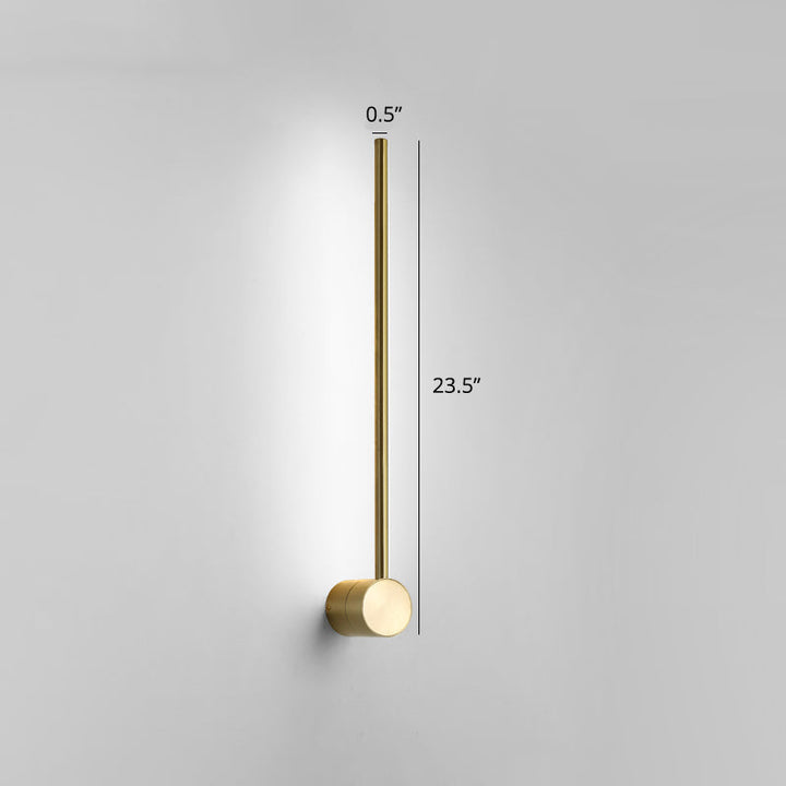 Draaibare Stick Wandlamp Verlichting Minimalistisch Metaal Nachtkastje LED Wandmontage Lamp