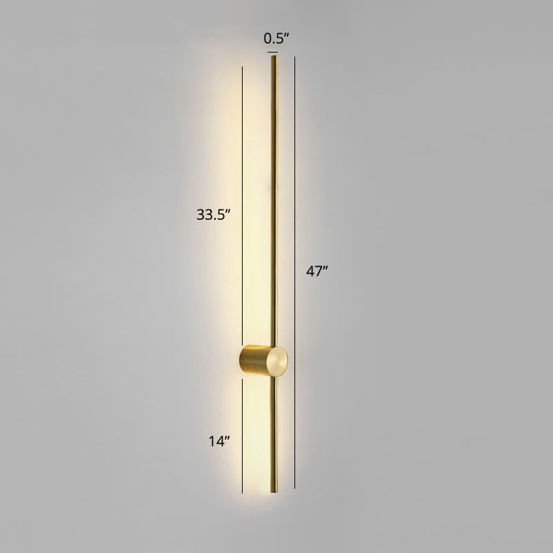 Draaibare Stick Wandlamp Verlichting Minimalistisch Metaal Nachtkastje LED Wandmontage Lamp