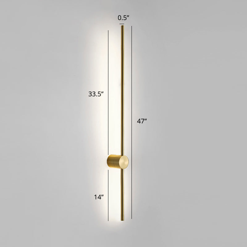 Draaibare Stick Wandlamp Verlichting Minimalistisch Metaal Nachtkastje LED Wandmontage Lamp