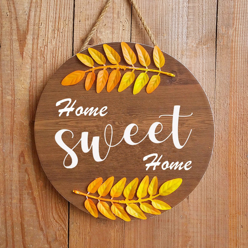 Decoratieve Houten Welkom Wandteken