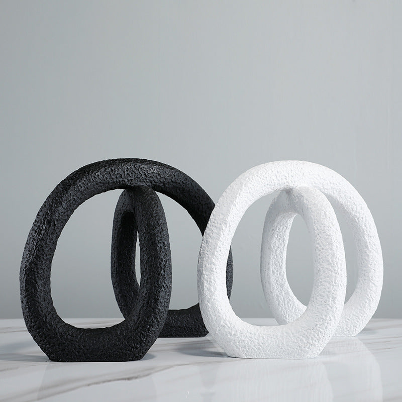 Modern Abstracte Keramische Sculptuur