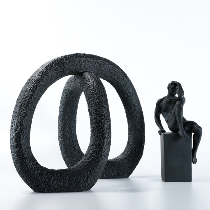 Modern Abstracte Keramische Sculptuur