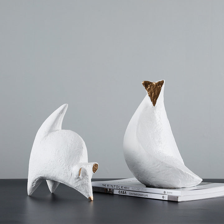 Decoratieve Moderne Abstracte Sculptuur