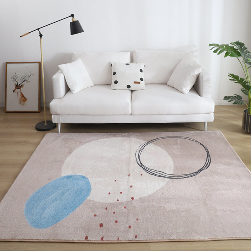 Arosta | Multikleuren Woonkamer Tapijt Westerse Handgedrukte Area Tapijt Synthetisch Antislip Vloerkleed Huisdiervriendelijk voor Binnen Tapijten