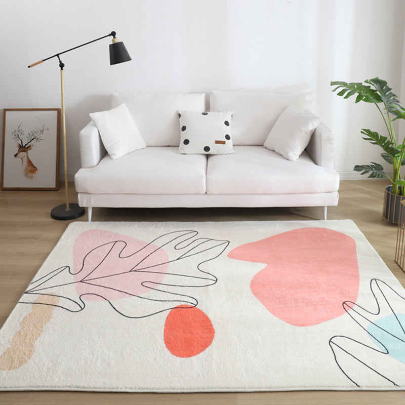 Arosta | Multikleuren Woonkamer Tapijt Westerse Handgedrukte Area Tapijt Synthetisch Antislip Vloerkleed Huisdiervriendelijk voor Binnen Tapijten