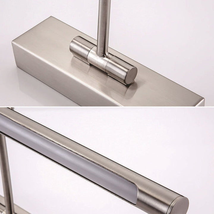 Buis LED Foto Lamp Minimalistisch Metaal Badkamer Vanity Wand Lamp met Draaibare Arm
