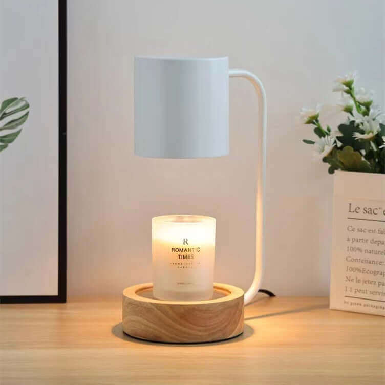 Slaapkamer aromatherapie lamp, rookloze kaarsen tafellamp