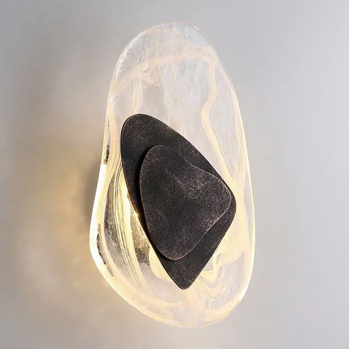Moderne nordic wandlamp 1 licht glas wandmontage verlichting luxueuze wandlamp voor slaapkamer