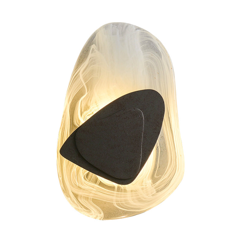 Moderne nordic wandlamp 1 licht glas wandmontage verlichting luxueuze wandlamp voor slaapkamer