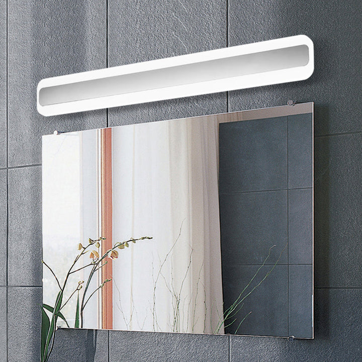 Rechthoekige acryl-LED-wandlamp Nordic waterdichte make-up wandlamp voor de badkamer