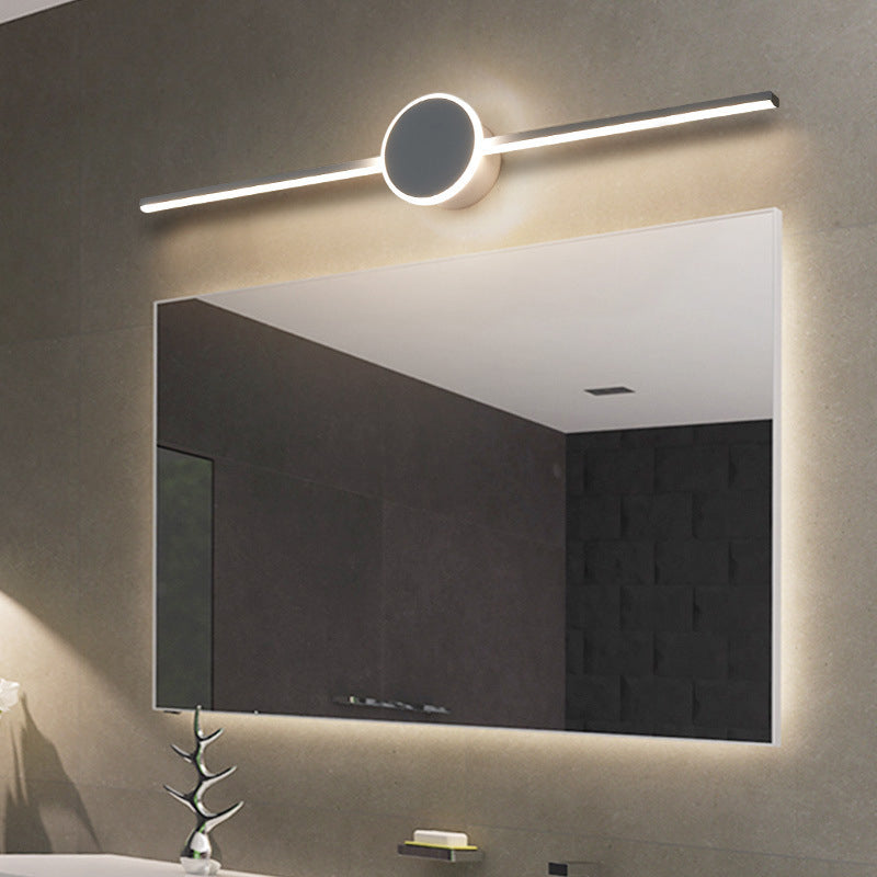 Lineare Vanity Wandlampen Moderne Minimalistische Stijl Metaal Enkel Vanity Licht