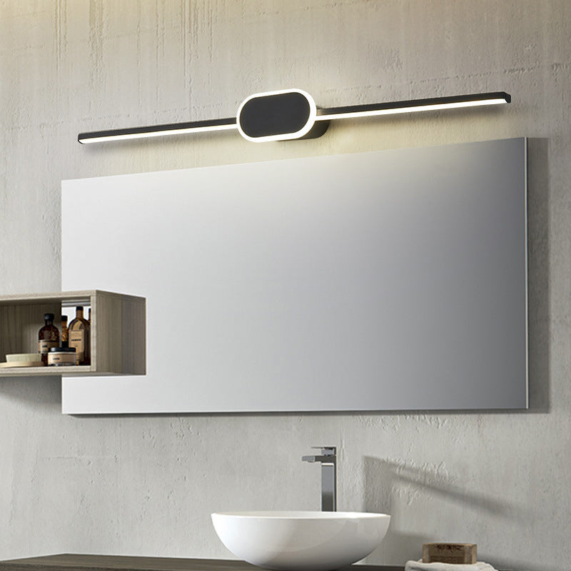 Lineare Vanity Wandlampen Moderne Minimalistische Stijl Metaal Enkel Vanity Licht