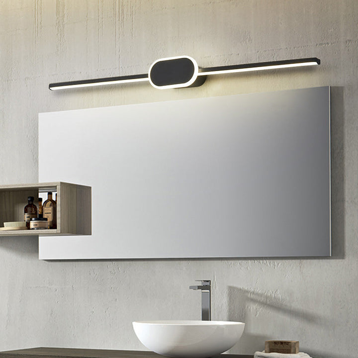 Lineare Vanity Wandlampen Moderne Minimalistische Stijl Metaal Enkel Vanity Licht