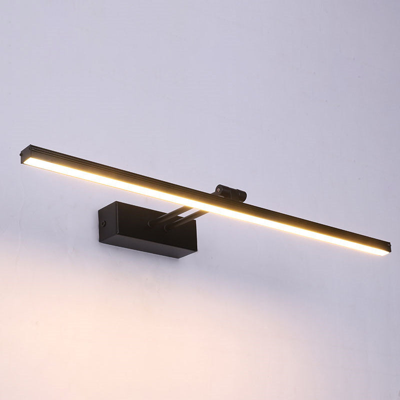 Lineaire Vanity Light Moderne Minimalistische Stijl Metalen Enkele Vanity Light