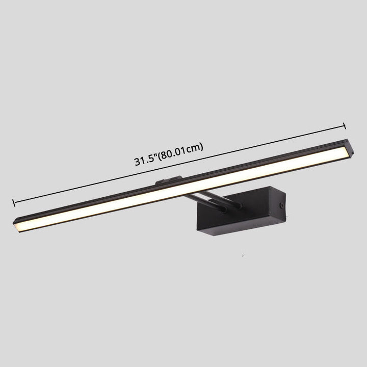 Lineaire Vanity Light Moderne Minimalistische Stijl Metalen Enkele Vanity Light