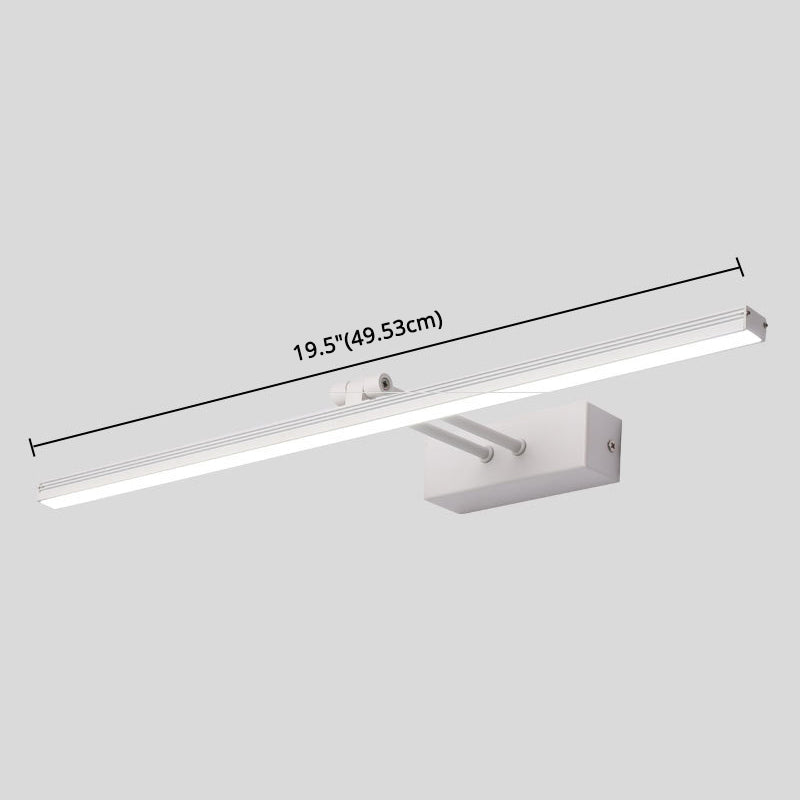 Lineaire Vanity Light Moderne Minimalistische Stijl Metalen Enkele Vanity Light