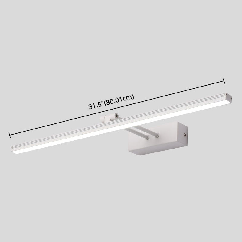 Lineaire Vanity Light Moderne Minimalistische Stijl Metalen Enkele Vanity Light