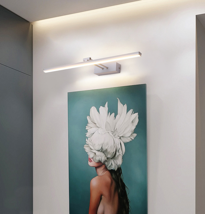 Lineaire Vanity Light Moderne Minimalistische Stijl Metalen Enkele Vanity Light