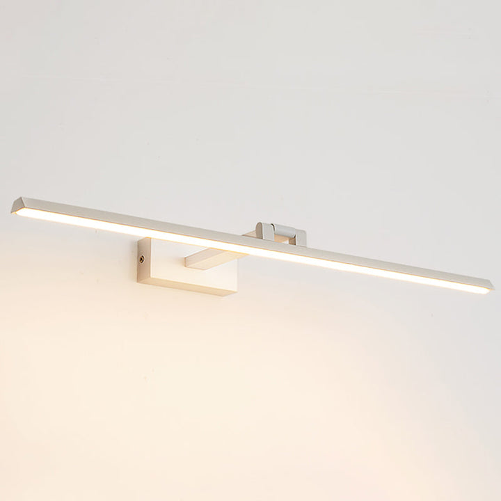 Lineaire LED-Spiegellampen Moderne minimalistische stijl Metaal Enkele Spiegellamp