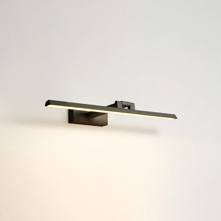 Lineaire LED-Spiegellampen Moderne minimalistische stijl Metaal Enkele Spiegellamp