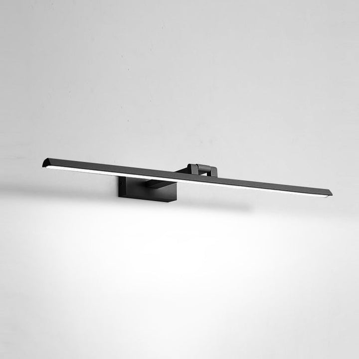 Lineaire LED-Spiegellampen Moderne minimalistische stijl Metaal Enkele Spiegellamp