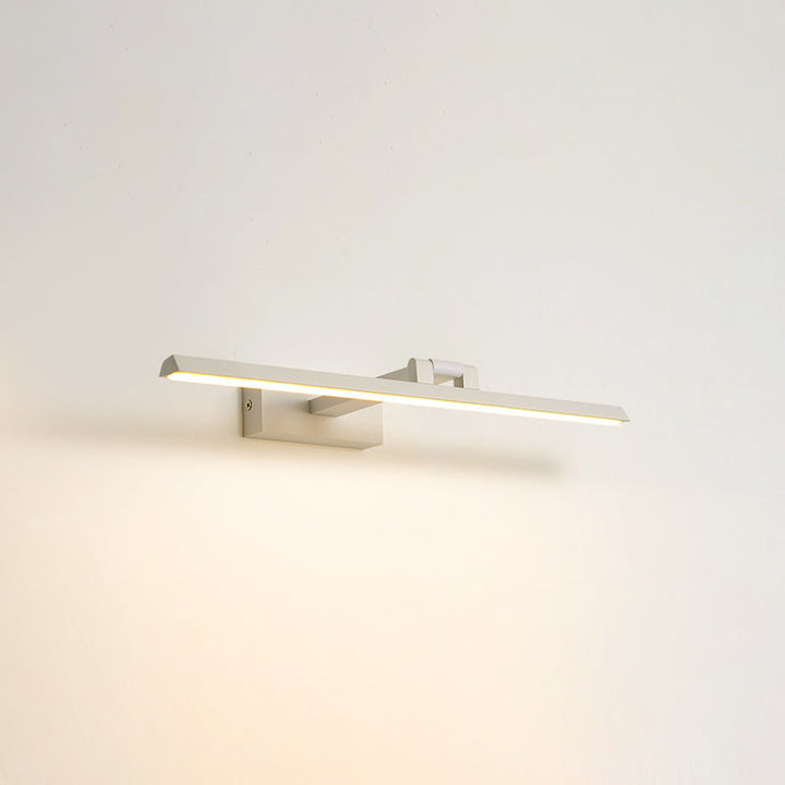 Lineaire LED-Spiegellampen Moderne minimalistische stijl Metaal Enkele Spiegellamp