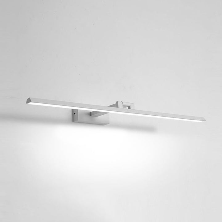 Lineaire LED-Spiegellampen Moderne minimalistische stijl Metaal Enkele Spiegellamp