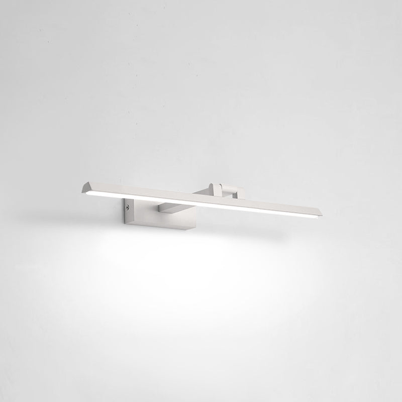 Lineaire LED-Spiegellampen Moderne minimalistische stijl Metaal Enkele Spiegellamp