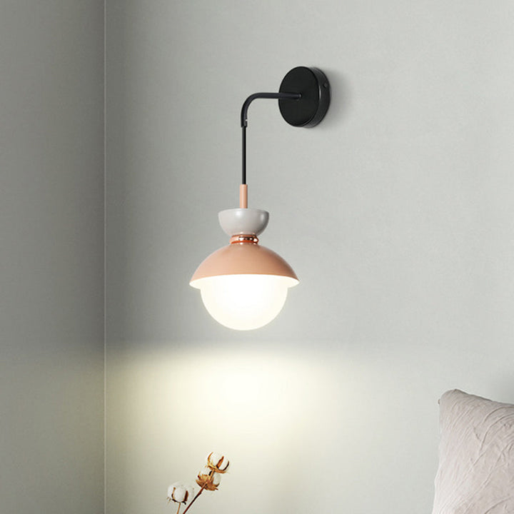 Macaroon Mini Wandlamp Nordic Kleurrijke Binnenverlichting Wandverlichting voor Slaapkamer Gang