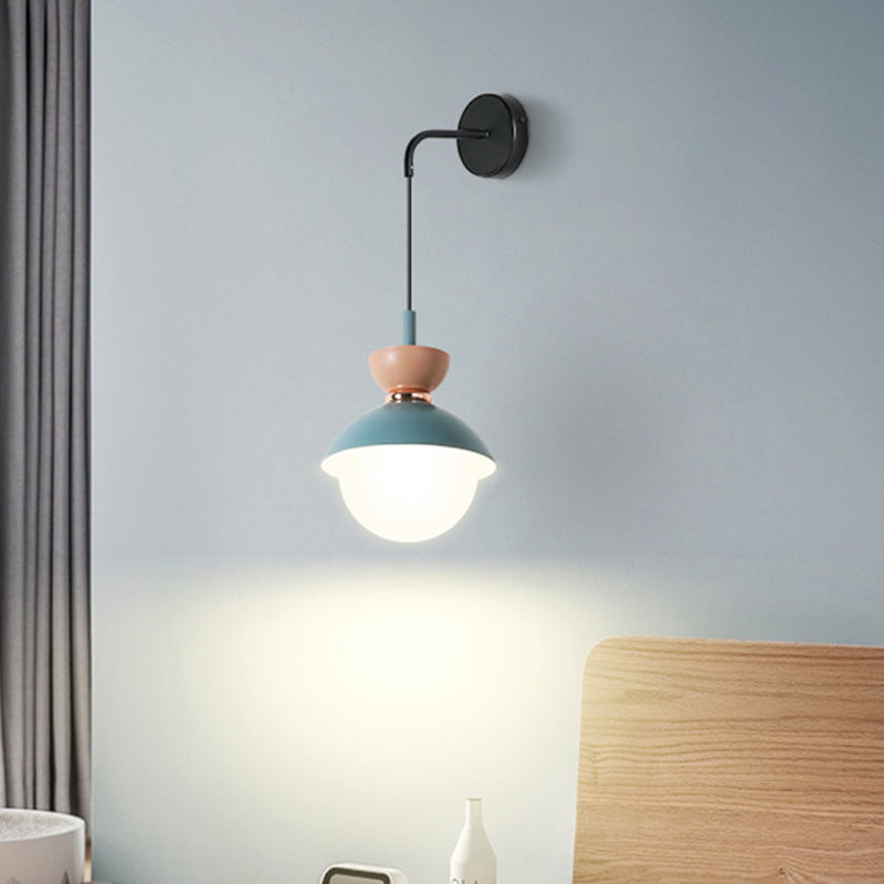 Macaroon Mini Wandlamp Nordic Kleurrijke Binnenverlichting Wandverlichting voor Slaapkamer Gang