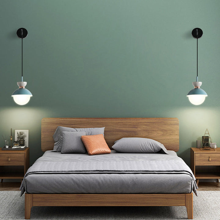 Macaroon Mini Wandlamp Nordic Kleurrijke Binnenverlichting Wandverlichting voor Slaapkamer Gang