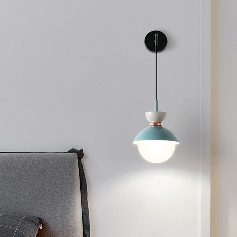 Macaroon Mini Wandlamp Nordic Kleurrijke Binnenverlichting Wandverlichting voor Slaapkamer Gang