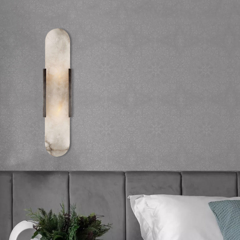2 Lichtbollen bar plafondlamp koloniaal goud/zwarte marmeren wandlamp verlichting voor eetkamer