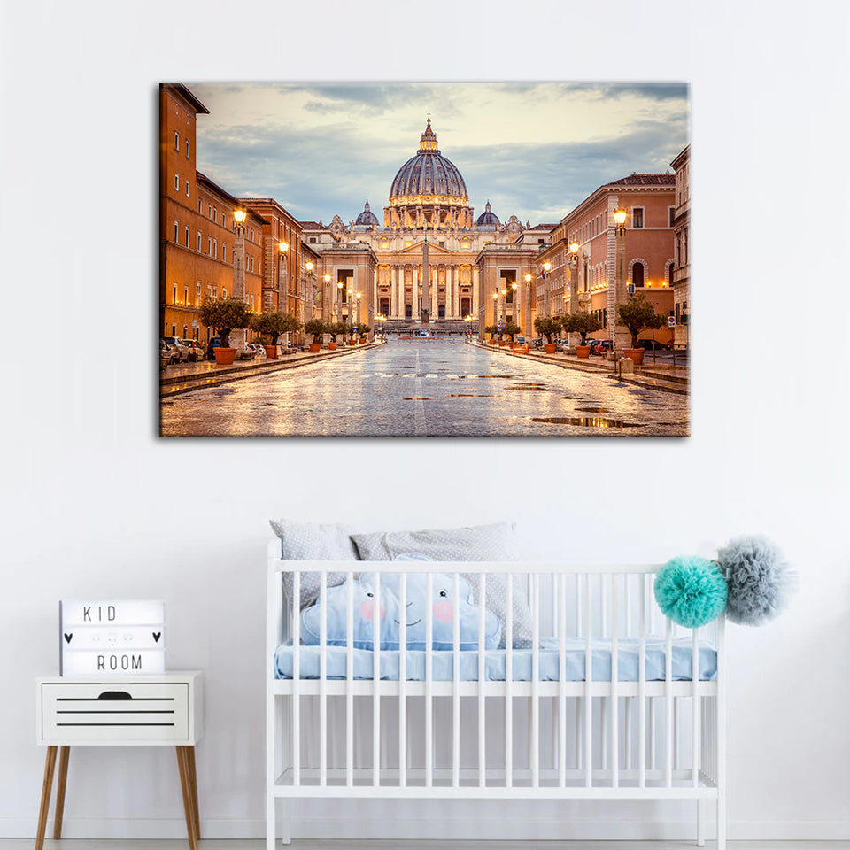 Fresh Palace - Canvas Wandkunst Schilderij