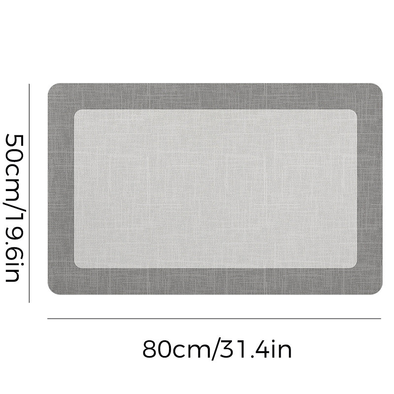 Niet-slip Minimalisme Badkamer Vloermat - Super Absorberend, Makkelijk Schoon Te Maken