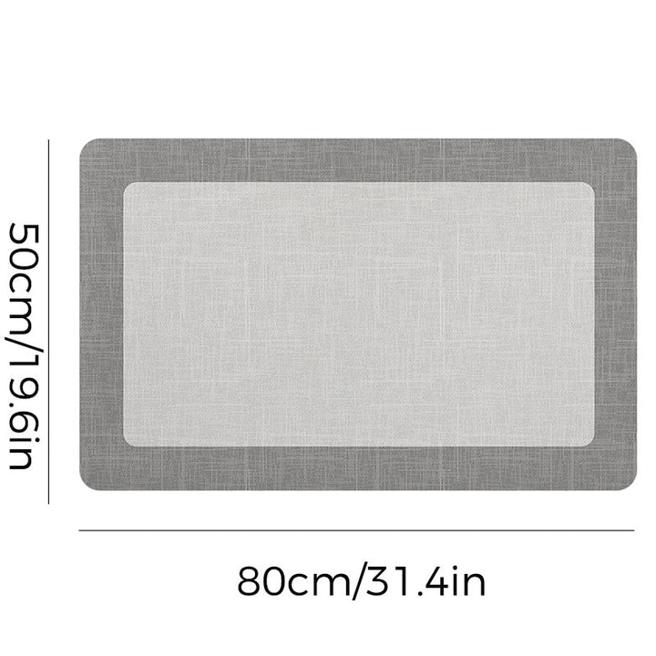 Niet-slip Minimalisme Badkamer Vloermat - Super Absorberend, Makkelijk Schoon Te Maken