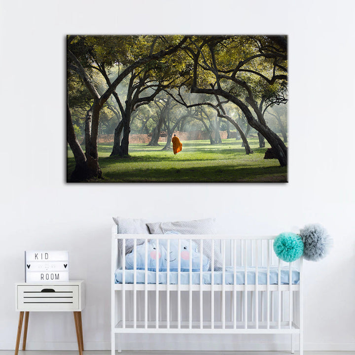 Walk The Earth - Canvas Muurkunst Schilderij